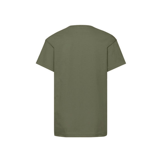 Classic Olive - Back - Fruit Of The Loom Childrens-Kids Original T-Shirt