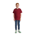 Brick Red - Lifestyle - Fruit Of The Loom Childrens-Kids Original T-Shirt