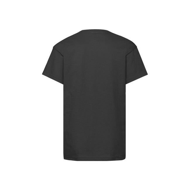 Black - Back - Fruit Of The Loom Childrens-Kids Original T-Shirt