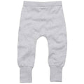 Heather Grey Melange - Back - Babybugz Baby Jogging Bottoms