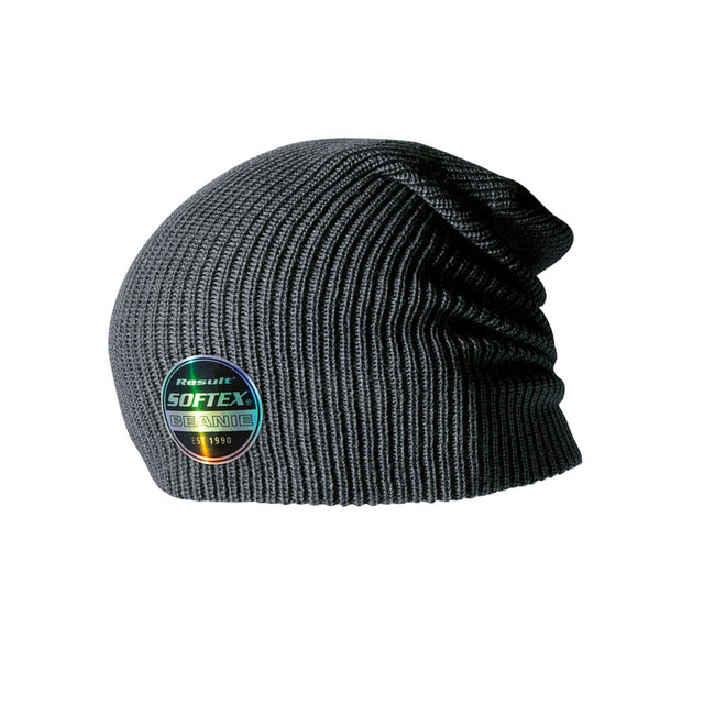Charcoal - Back - Result Core Unisex Adult Soft Beanie