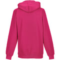 Fuchsia - Back - Russell Colour Mens Hooded Sweatshirt - Hoodie