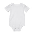 White - Front - Bella + Canvas Baby Jersey Short-Sleeved Jumpsuit