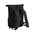 Black - Back - Quadra Q-tech Charge Roll Up Backpack