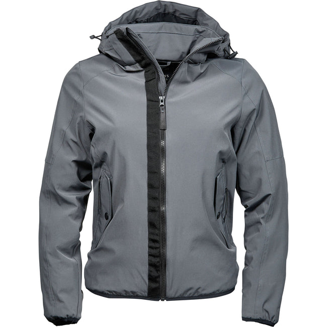 Space Grey - Front - Tee Jays Womens-Ladies Urban Adventure Padded Jacket