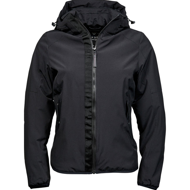 Black - Front - Tee Jays Womens-Ladies Urban Adventure Padded Jacket