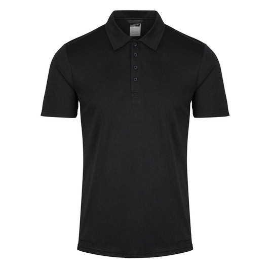 Black - Front - Regatta Mens Recycled Polo Shirt