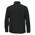 Black - Back - Stormtech Mens Cascades Softshell Jacket