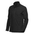 Black - Side - Stormtech Mens Cascades Softshell Jacket