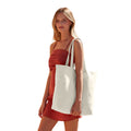 Myrobalan Stone - Back - Westford Mill Maxi Organic Natural Dyed Tote Bag