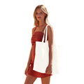 Sea Salt - Back - Westford Mill Maxi Organic Natural Dyed Tote Bag