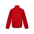Classic Red-Black - Back - Regjun Boys Microfleece Full Zip Fleece Jacket