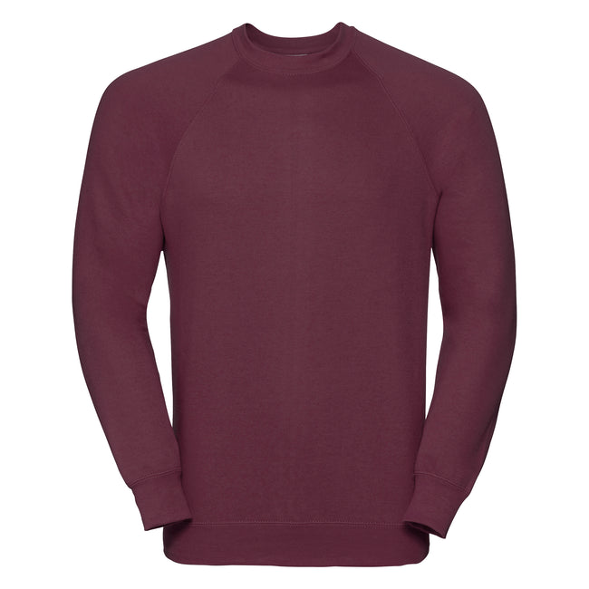 Burgundy - Front - Russell Classic Sweatshirt