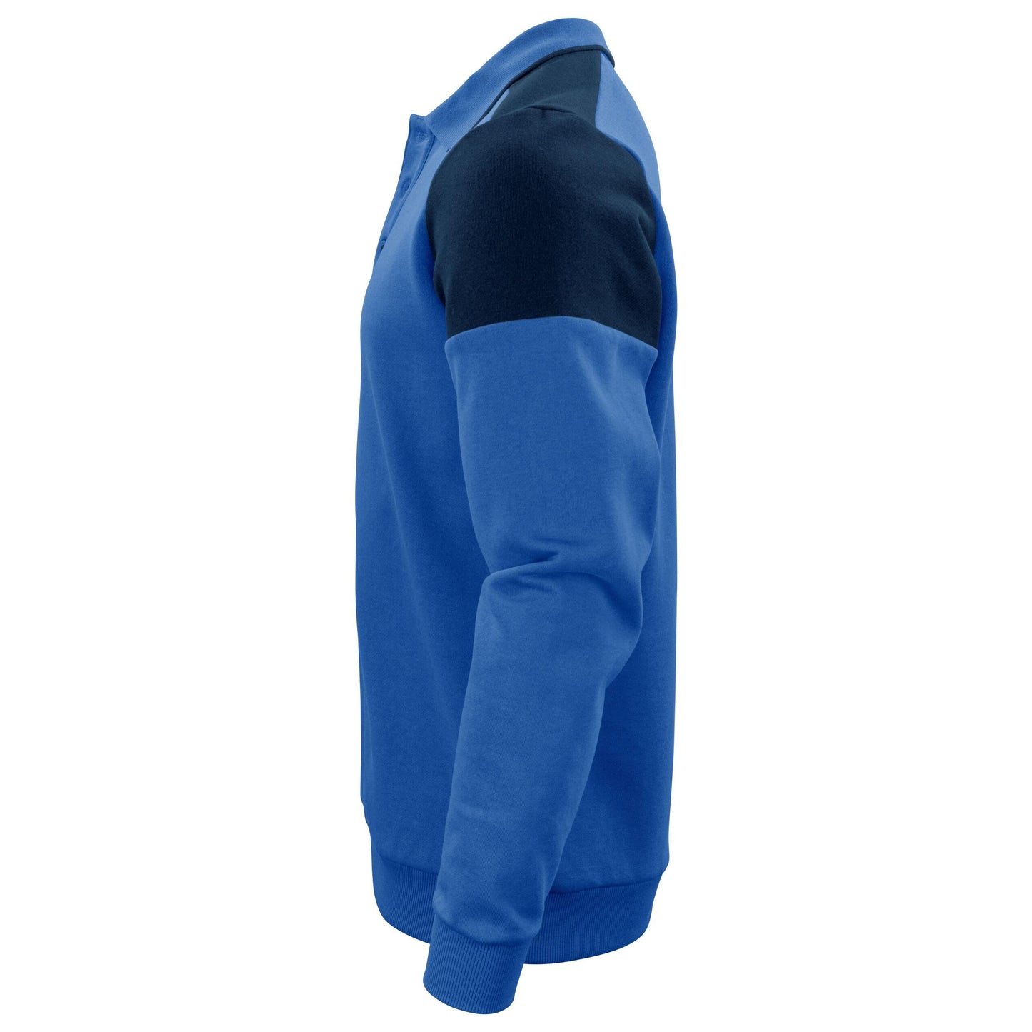 Cobalt-Navy - Lifestyle - Printer Unisex Adult Prime Two Tone Polo Sweatshirt