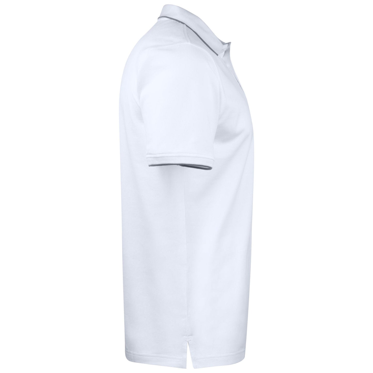 White - Pack Shot - James Harvest Mens Greenville Regular Polo Shirt