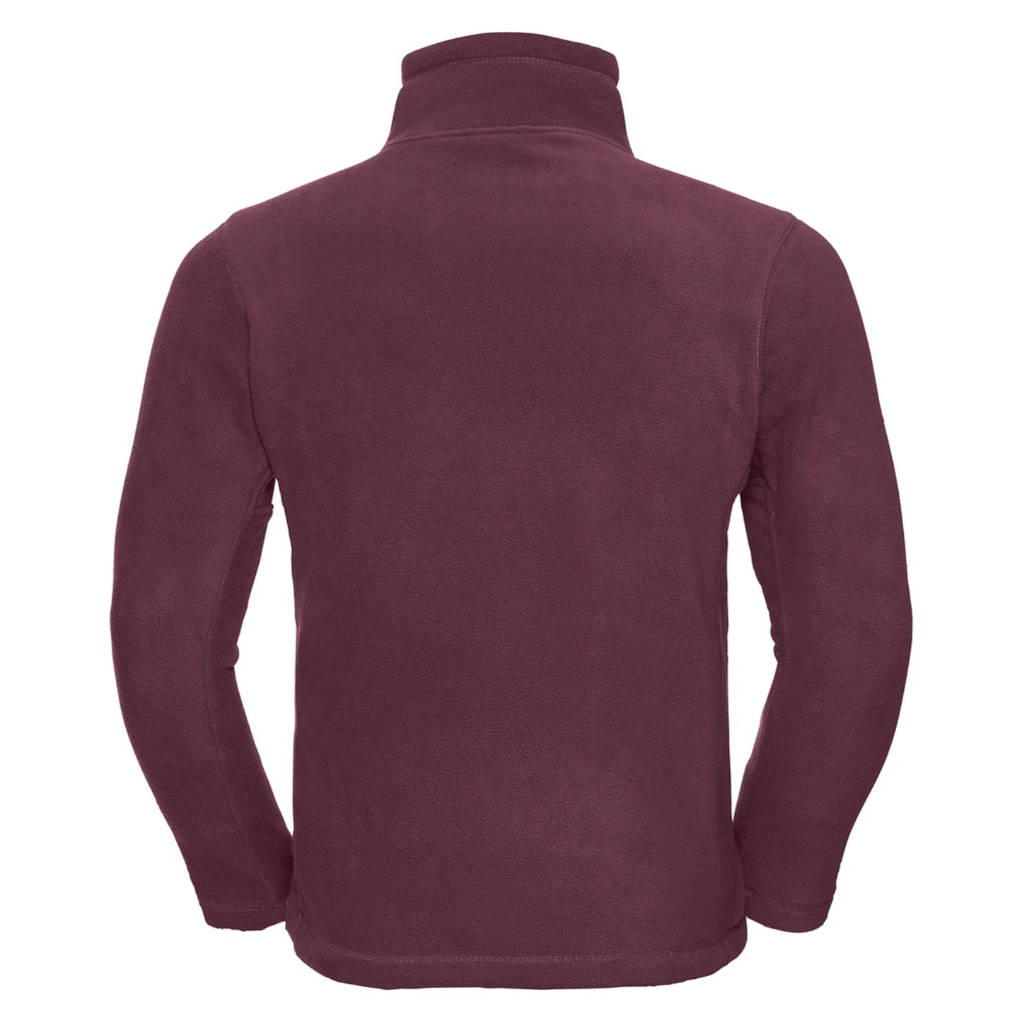 French Navy - Close up - Russell Mens Full Zip Outdoor Fleece Jacket