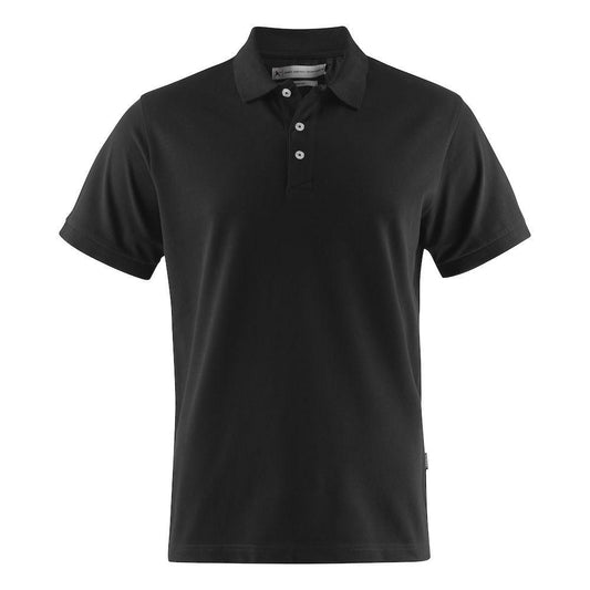 Black - Front - James Harvest Mens Sunset Modern Polo Shirt
