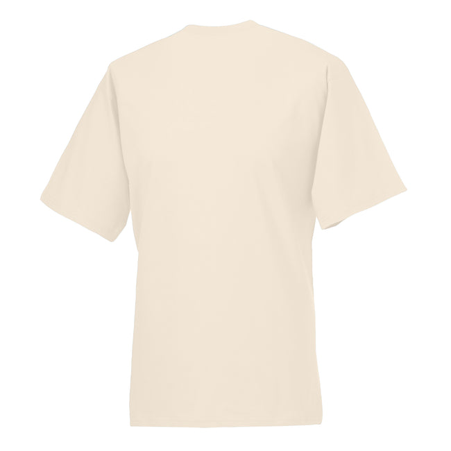 Natural - Back - Jerzees Colours Mens Classic Short Sleeve T-Shirt