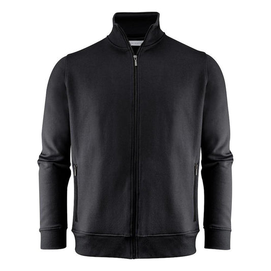 Black - Front - James Harvest Mens Melville Jacket