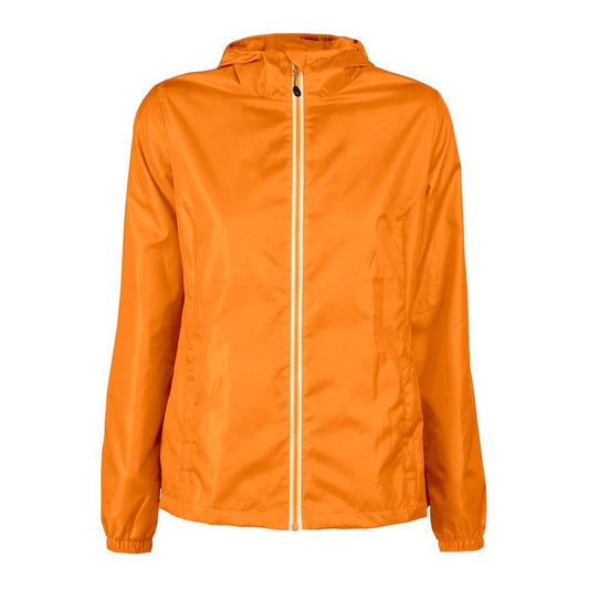 Orange - Front - Printer RED Womens-Ladies Fastplant Jacket