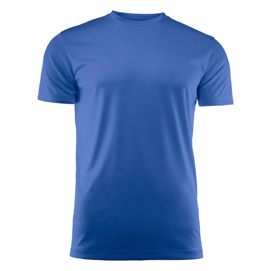 Blue - Front - Printer RED Mens Run Active T-Shirt