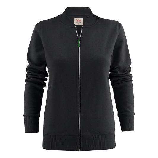 Black - Front - Printer Womens-Ladies Javelin Sweat Jacket