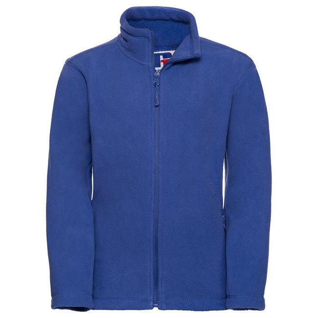 Bright Royal - Front - Jerzees Schoolgear Childrens Full Zip Outdoor Fleece Jacket