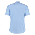 Light Blue - Back - Kustom Kit Mens Short Sleeve Business Shirt