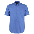 Italian Blue - Front - Kustom Kit Mens Workwear Oxford Short Sleeve Shirt