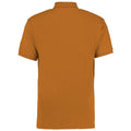 Orange - Back - Kustom Kit Workwear Mens Short Sleeve Polo Shirt