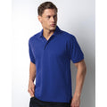 Royal Blue - Side - Kustom Kit Mens Klassic Superwash Short Sleeve Polo Shirt