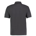 Graphite - Back - Kustom Kit Mens Klassic Superwash Short Sleeve Polo Shirt
