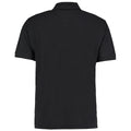 Black - Back - Kustom Kit Mens Klassic Superwash Short Sleeve Polo Shirt