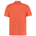 Burnt Orange - Back - Kustom Kit Mens Klassic Superwash Short Sleeve Polo Shirt
