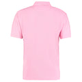 Pink - Back - Kustom Kit Mens Klassic Superwash Short Sleeve Polo Shirt