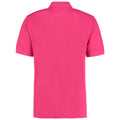 Raspberry - Back - Kustom Kit Mens Klassic Superwash Short Sleeve Polo Shirt