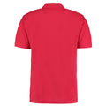 Red - Back - Kustom Kit Mens Klassic Superwash Short Sleeve Polo Shirt