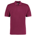 Burgundy - Front - Kustom Kit Mens Klassic Superwash Short Sleeve Polo Shirt