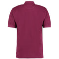 Burgundy - Back - Kustom Kit Mens Klassic Superwash Short Sleeve Polo Shirt