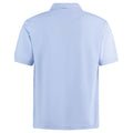 Light Heather Blue - Back - Kustom Kit Mens Klassic Superwash Short Sleeve Polo Shirt