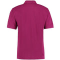 Magenta - Back - Kustom Kit Mens Klassic Superwash Short Sleeve Polo Shirt