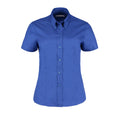 Royal Blue - Front - Kustom Kit Ladies Corporate Oxford Short Sleeve Shirt