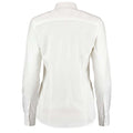 White - Back - Kustom Kit Ladies Long Sleeve Workforce Shirt