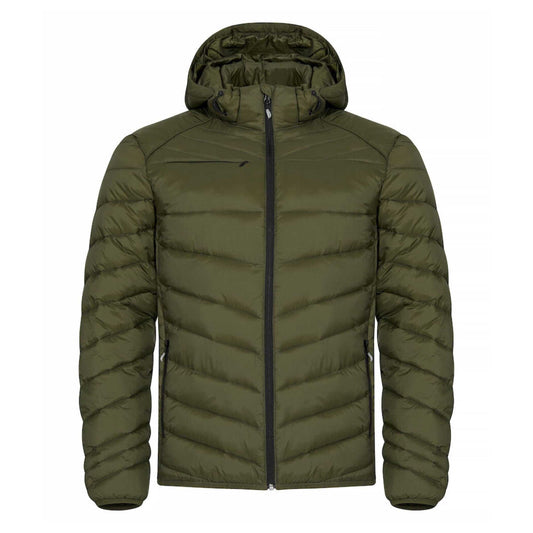 Fog Green - Front - Clique Mens Idaho Padded Jacket