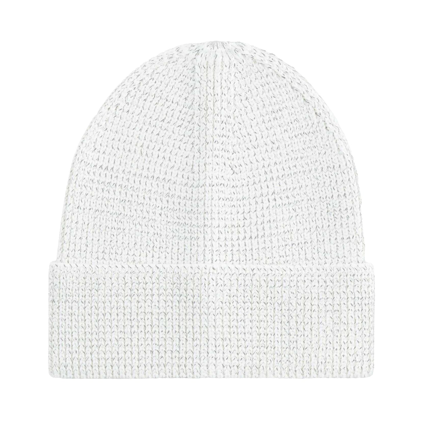 White - Back - Beechfield Unisex Adult Streetlite Reflective Beanie