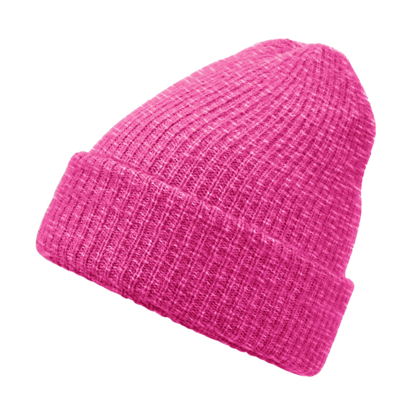 Bright Pink - Back - Beechfield Unisex Adult Colour Pop Beanie