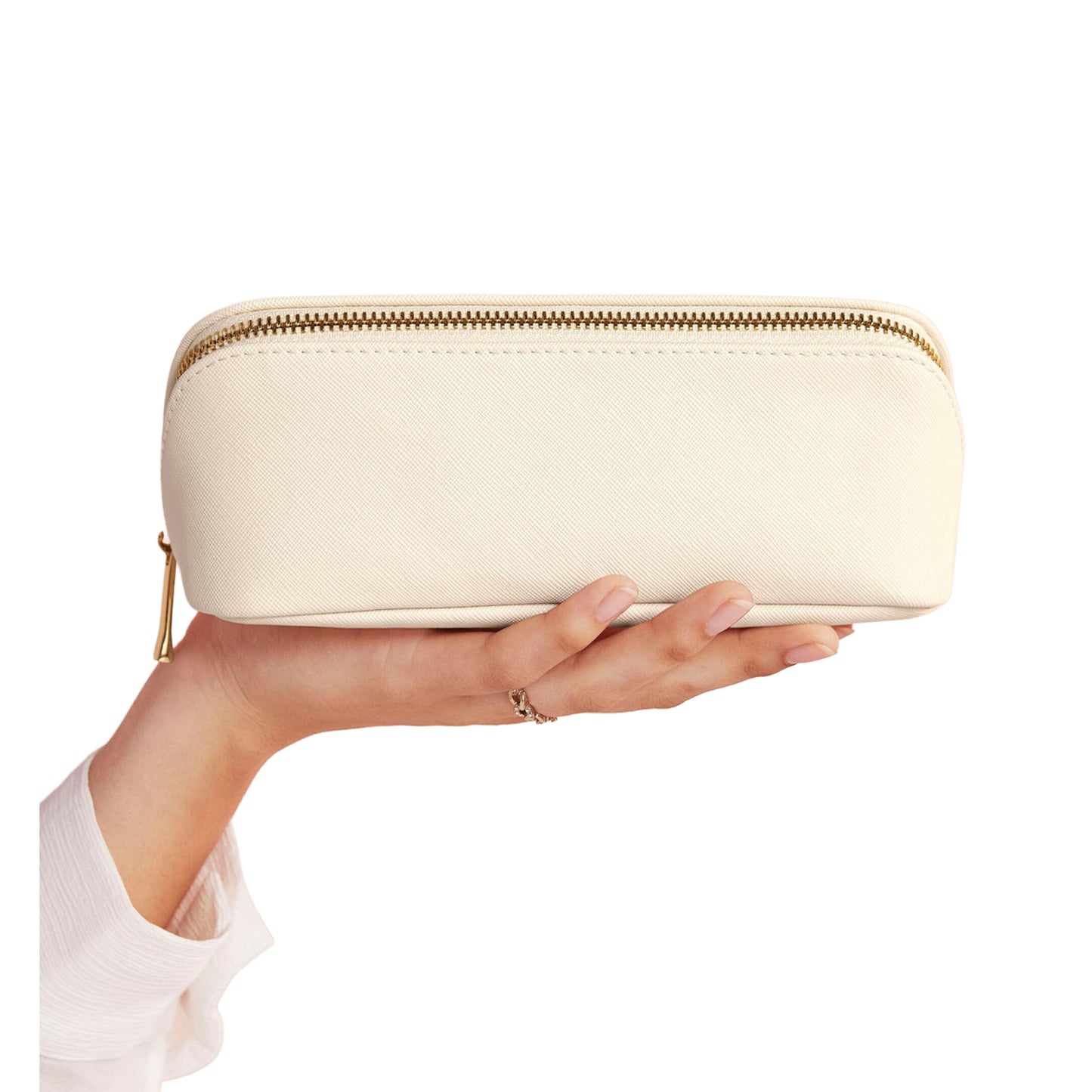 Oyster - Back - Bagbase Boutique Mini Open Flat Toiletry Bag