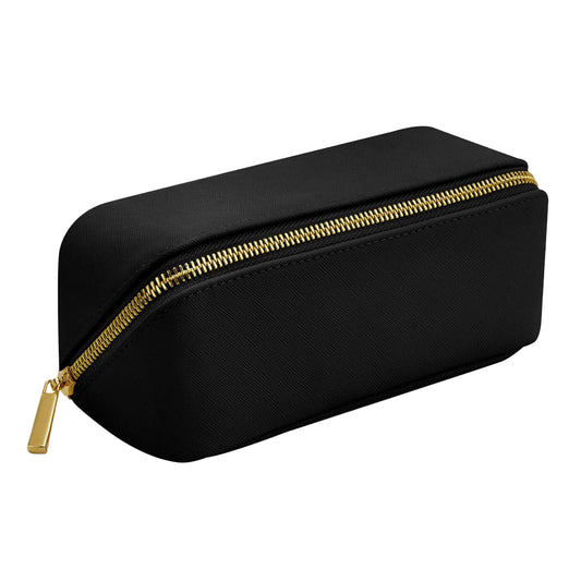 Black - Front - Bagbase Boutique Mini Open Flat Toiletry Bag