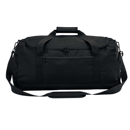 Black - Front - Bagbase Large Training Duffle Bag