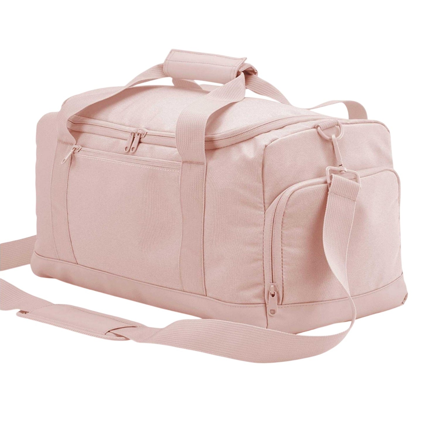 Fresh Pink - Back - Bagbase Small Training Duffle Bag